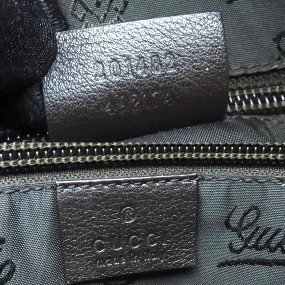 GUCCISSIMA LEATHER LARGE ZIPPER TOTE - Picture 12 of 13